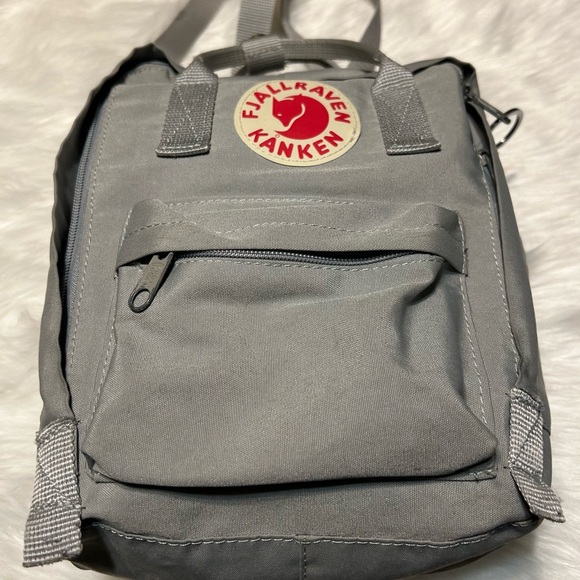 Fjallraven Kånken Gray Mini Backpack - Picture 5 of 13